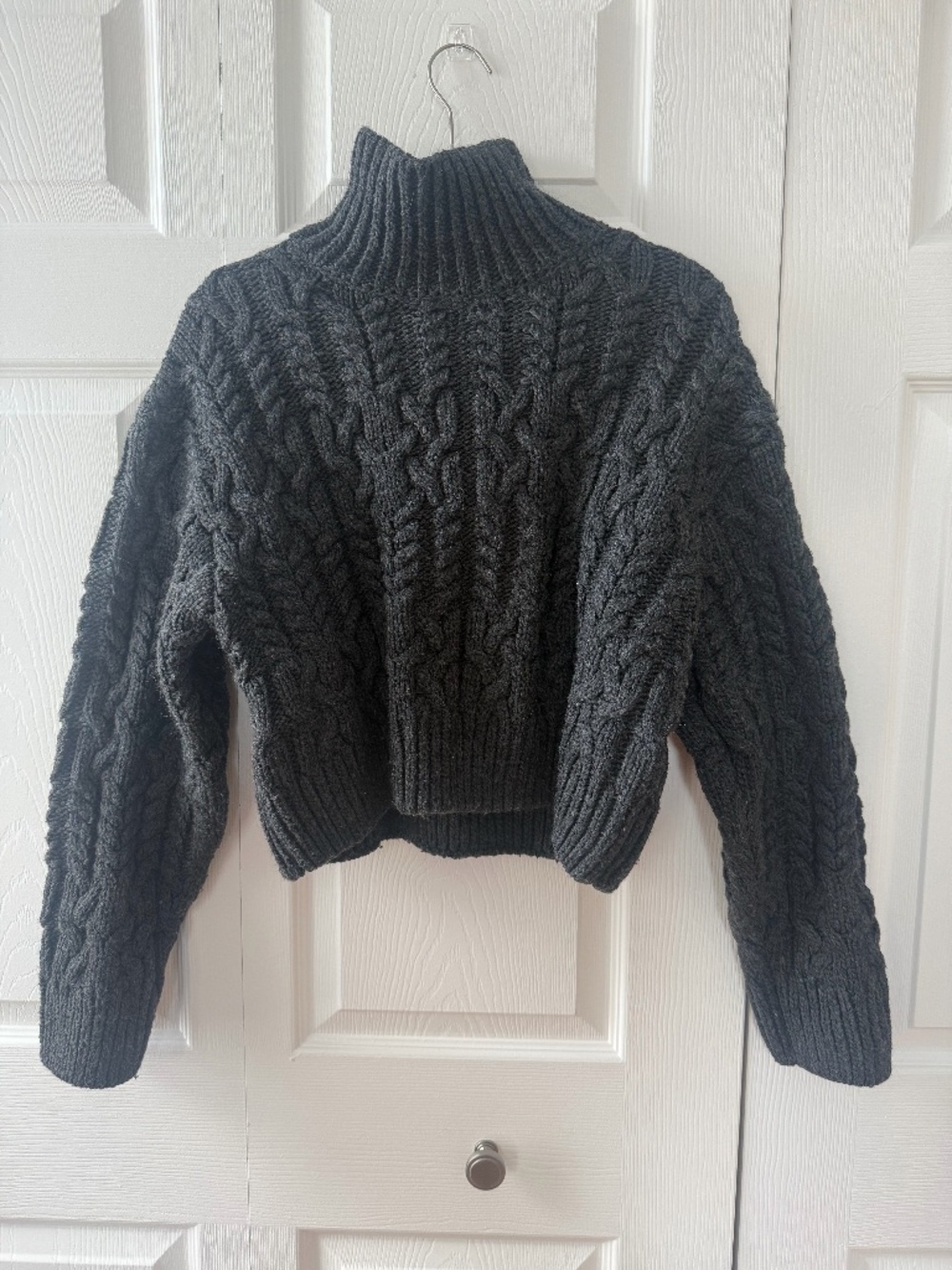 Zara dark grey sweater